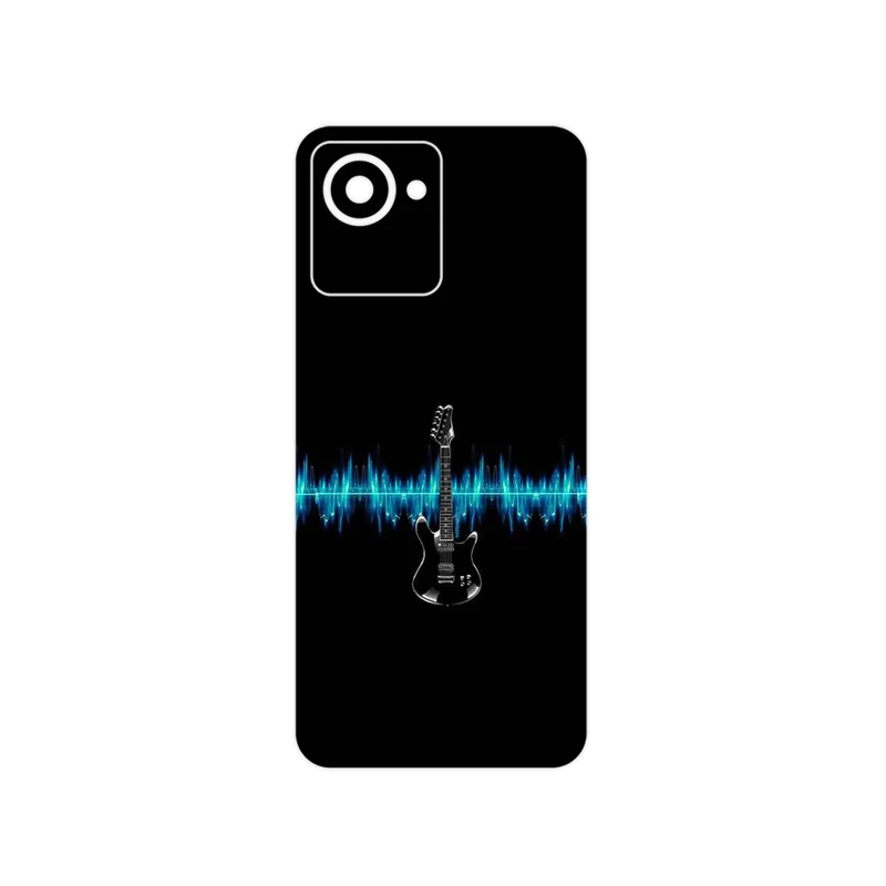 برچسب پوششی ماهوت مدل Electric Guitar مناسب برای گوشی موبایل ریلمی C30s