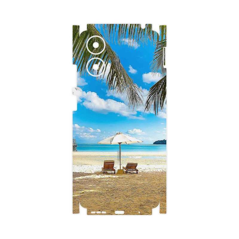 برچسب پوششی ماهوت مدل Beach-FullSkin مناسب برای گوشی موبایل موتورولا Moto G04