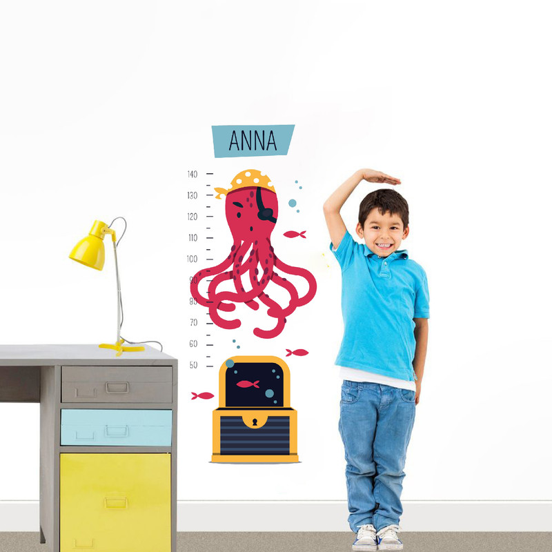 استیکر اندازه گیری کودک مدل آنا