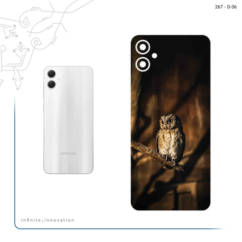 برچسب پوششی ماهوت مدل Owl مناسب برای گوشی موبایل سامسونگ Galaxy A05