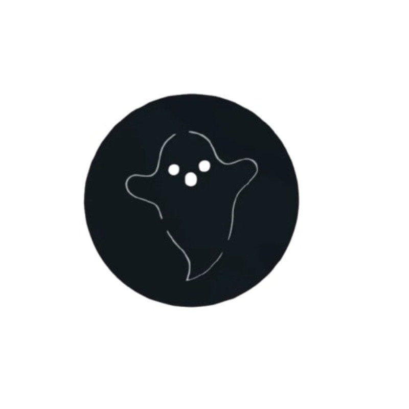 شابلون تزیین قهوه مدل روح