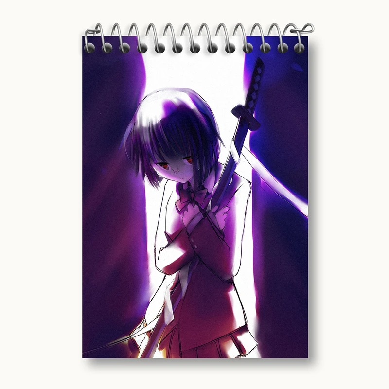 دفتر یادداشت 50 برگ خندالو مدل آنری انیمه دورارارا کد 32156