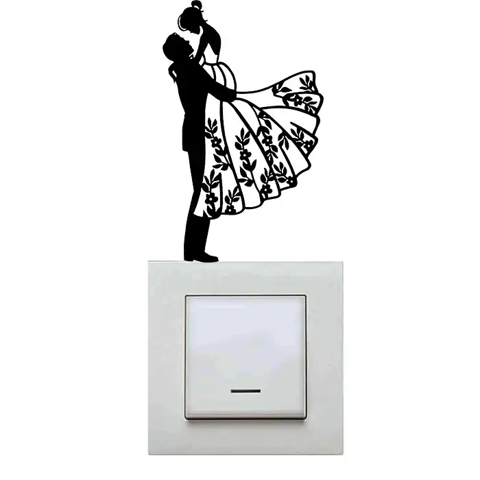 استیکر مدل عروس و داماد