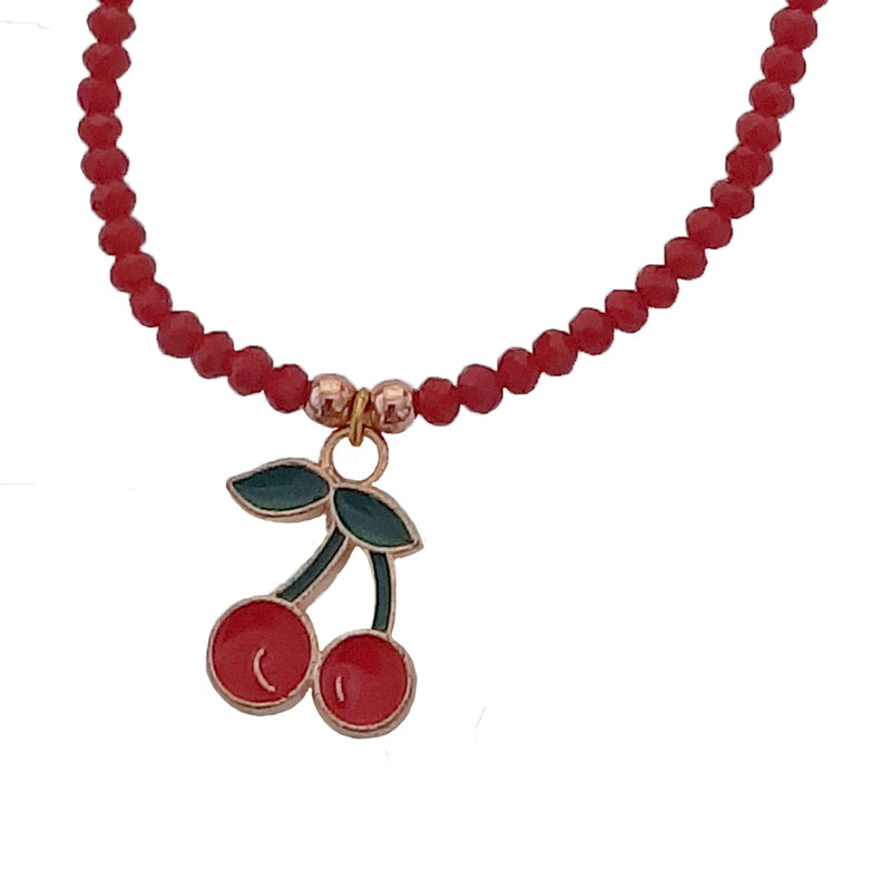 دستبند زنانه مدل آلبالویی