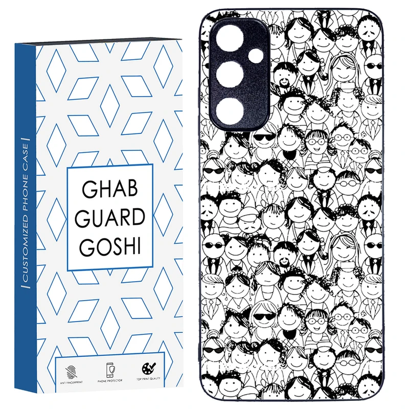 کاور قاب گارد گوشی طرح آدمک کد TPU-076 مناسب برای گوشی موبایل سامسونگ Galaxy A05s