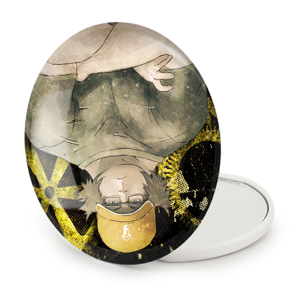 آینه جیبی خندالو طرح ایتارو هاشیدا انیمه اشتاینز گیت مدل تاشو کد 17489