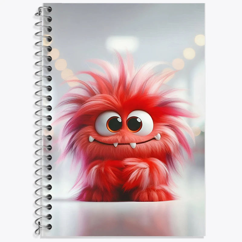 دفتر لغت 50 برگ خندالو طرح هیولای بامزه کد F5717