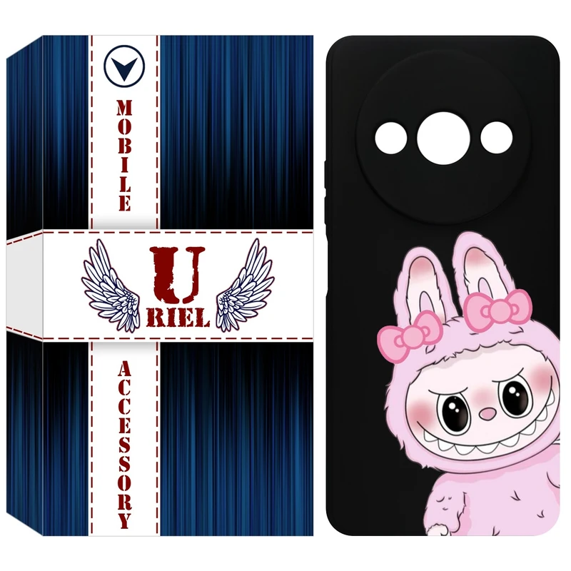 کاور یوریل مدل KSH کد 118 طرح عروسک لبوبو مناسب برای گوشی موبایل شیائومی Redmi A3 / A3x