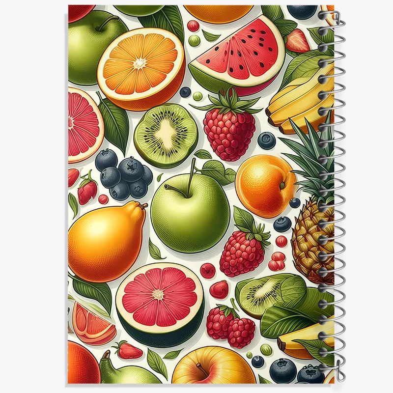 دفتر نت موسیقی 50 برگ خندالو مدل میوه کد N1144