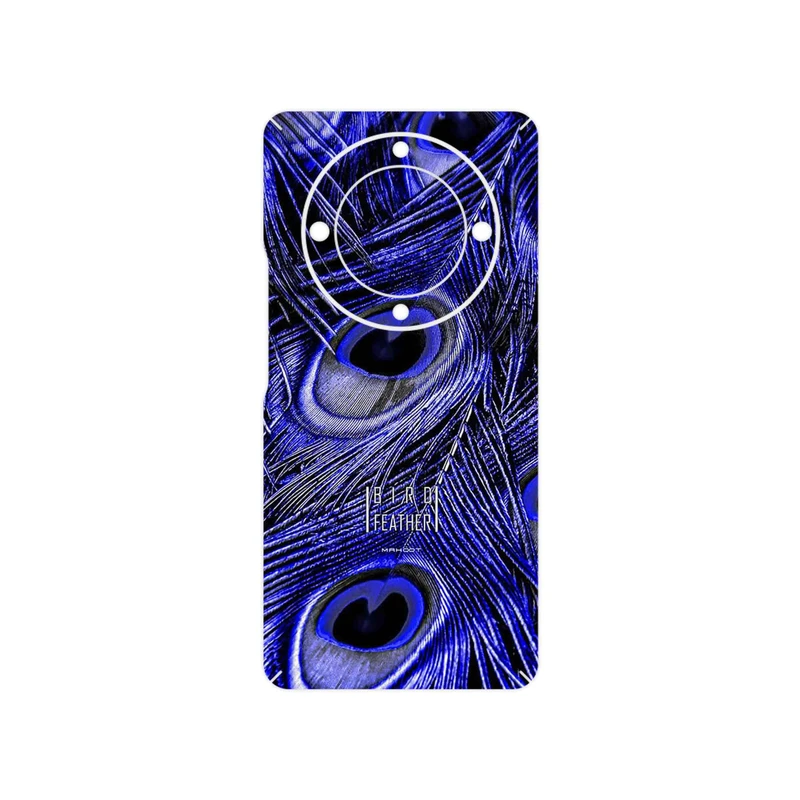 برچسب پوششی ماهوت مدل Purple Feather مناسب برای گوشی موبایل آنر X9a