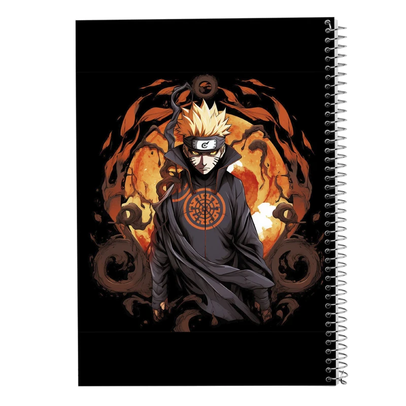 دفتر نت موسیقی 50 برگ مدوپد مدل Naroto کد DF11153