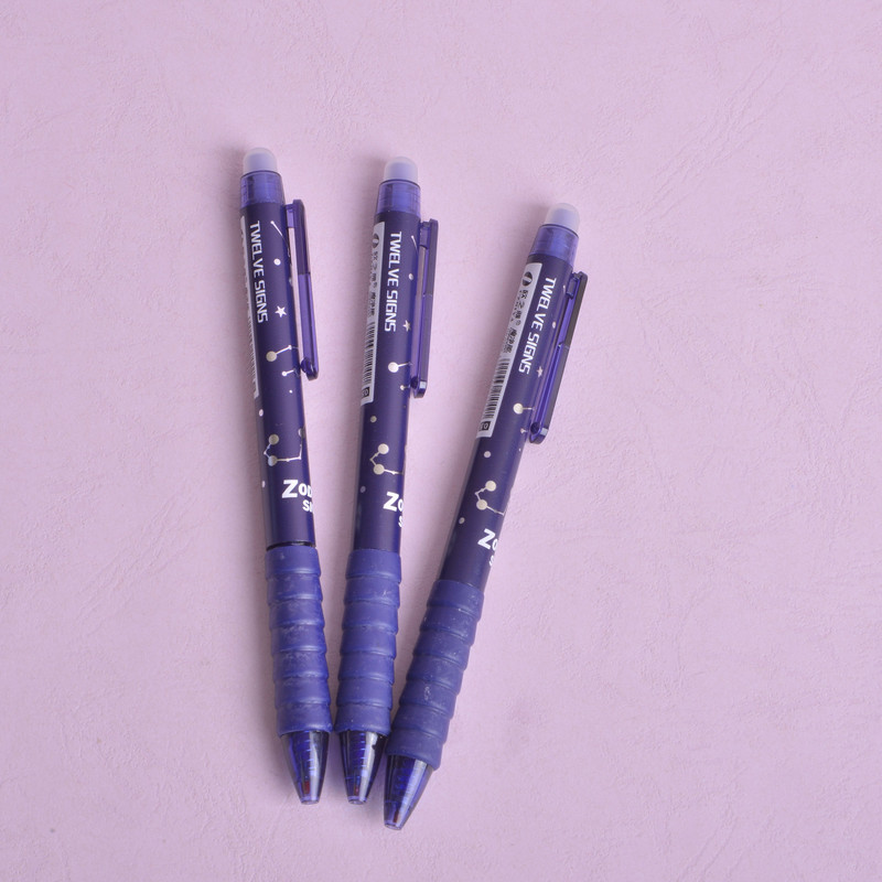 خودکار مدل پاک کن دار طرح گریپ دار بسته 3 عددی