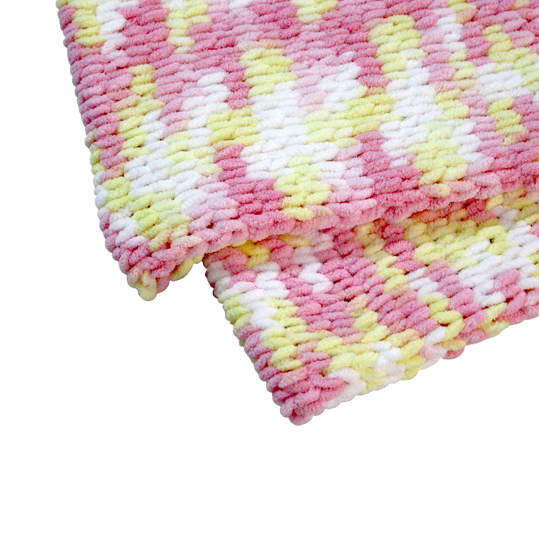 پتو نوزادی طرح پافی 01 سایز 80×90 سانتیمتر