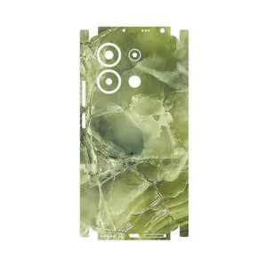 MAHOOT Green_Crystal_Marble-FullSkin Cover Sticker for Xiaomi Redmi Note 13 4G