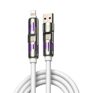 کابل تبدیل USB / USB-C به لایتینگ / USB-C مدل FAST DATA طول 1 متر