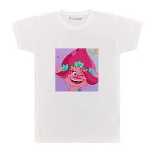 تی شرت بچگانه پرمانه طرح ترول ها کد pmt.4304