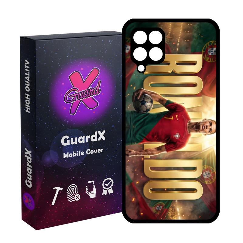 کاور گارد ایکس طرح رونالدو پرتغال مدل 11120 مناسب برای گوشی موبایل سامسونگ Galaxy A12/M12/F12