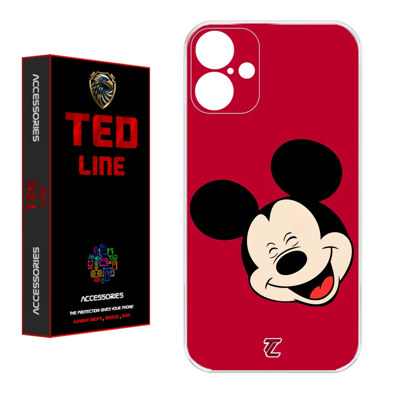 کاور تدلاین طرح میکی موس کد 1213 مناسب برای گوشی موبایل اپل Iphone 16