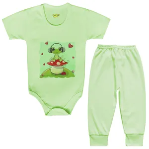 ست بادی و شلوار نوزادی کارانس مدل BSTG-3096