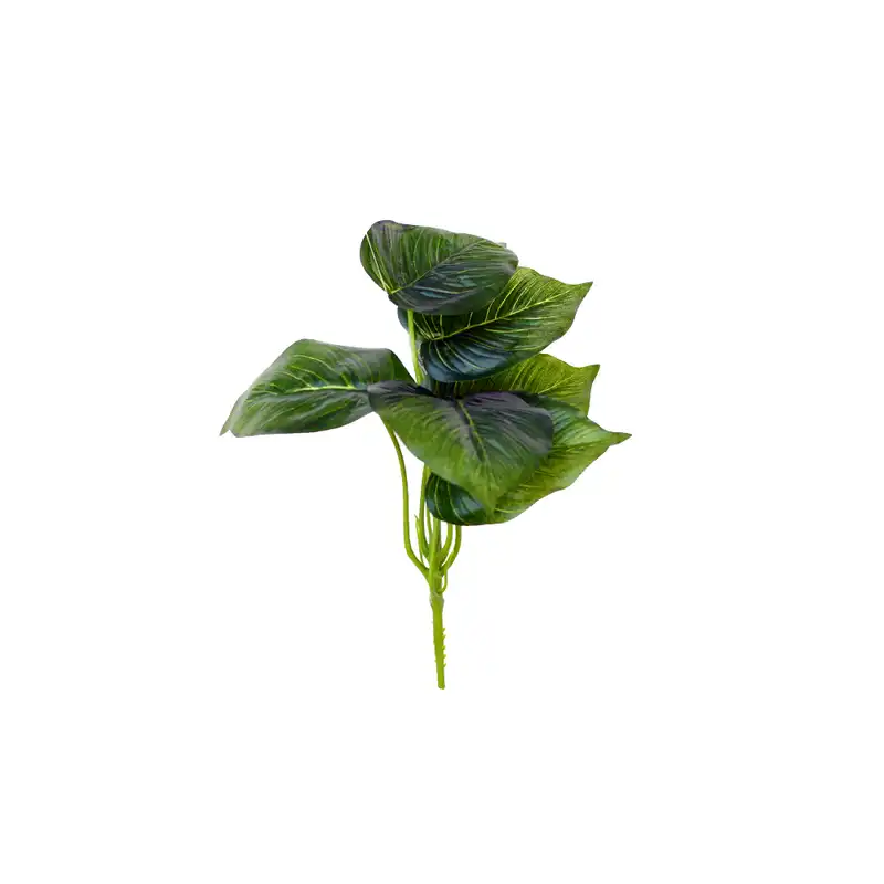 گل مصنوعی مدل بوته برگ آپارتمانی کد 1001