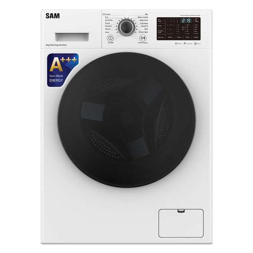 ماشین لباسشویی سام الکترونیک مدل BL-P1465W ظرفیت 9 کیلوگرم