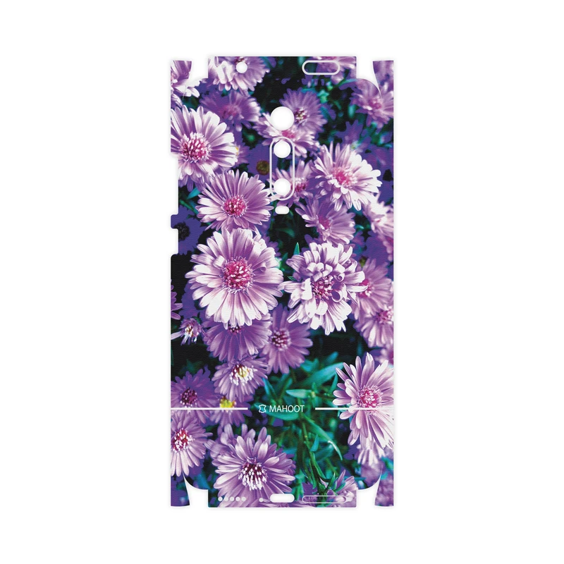 برچسب پوششی ماهوت مدل Purple-Flower-FullSkin مناسب برای گوشی موبایل شیائومی MI 9T