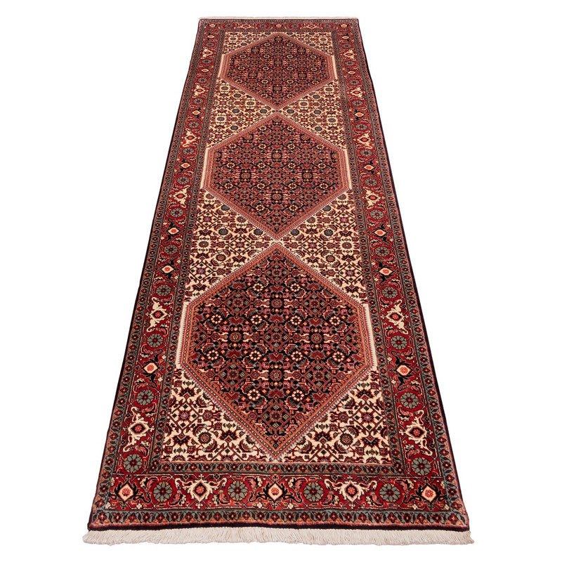 فرش دستباف کناره طول دو و نیم متر سی پرشیا کد 187106