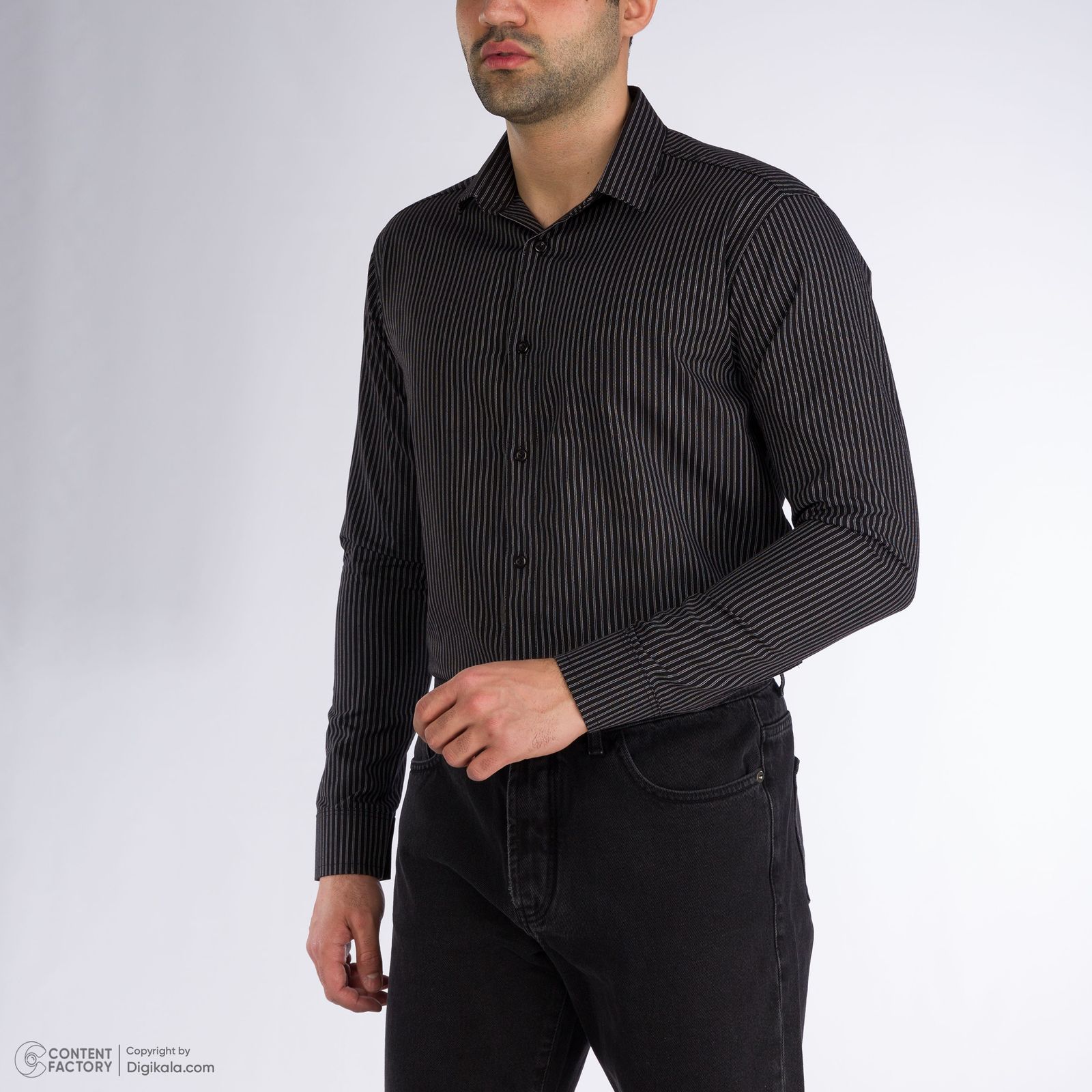 پیراهن آستین بلند مردانه باینت مدل 2261715-99 -  - 9