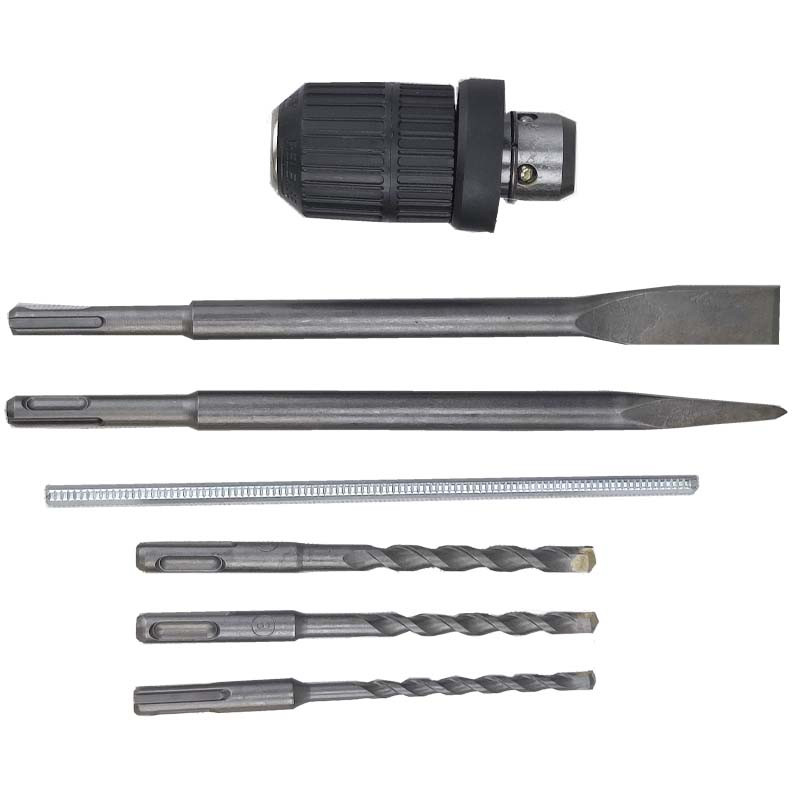 دریل بتن کن چهار شیار 26 میلیمتری 800 وات ویوارکس مدل VR 8026 PLUS-RH