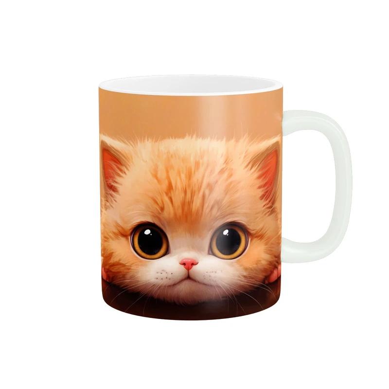 ماگ پاد آفرین مدل پیشی کوچولوی کیوت ناز کد 1333