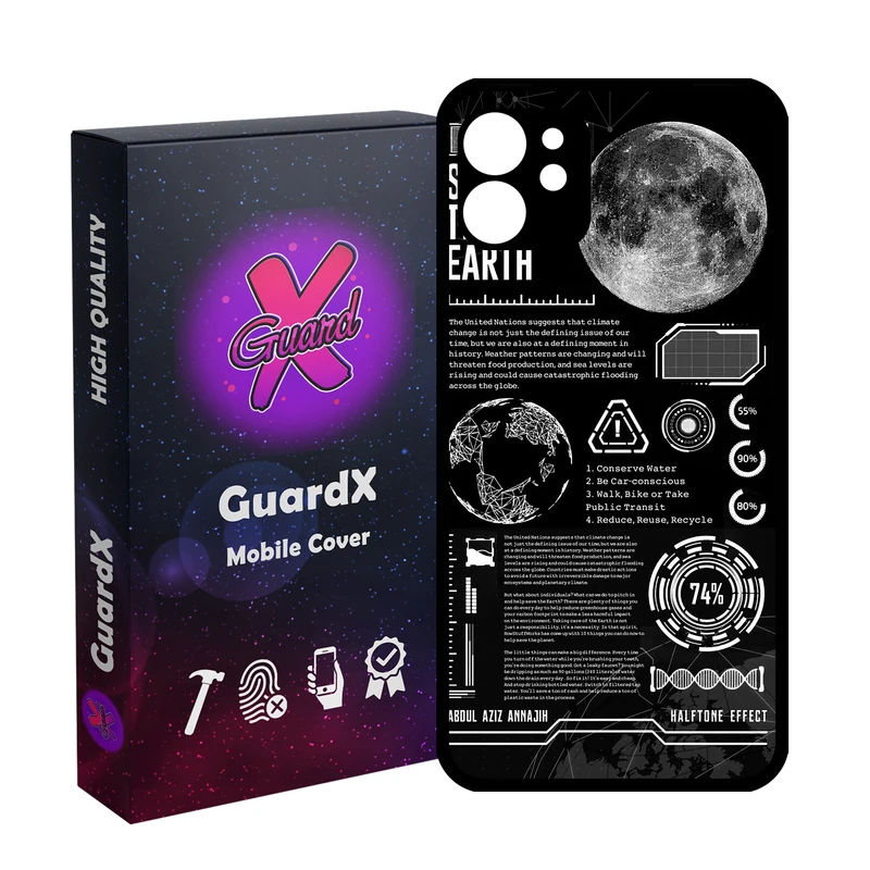 کاور گارد ایکس طرح فضا مدل Glass10836 مناسب برای گوشی موبایل اپل iPhone 11