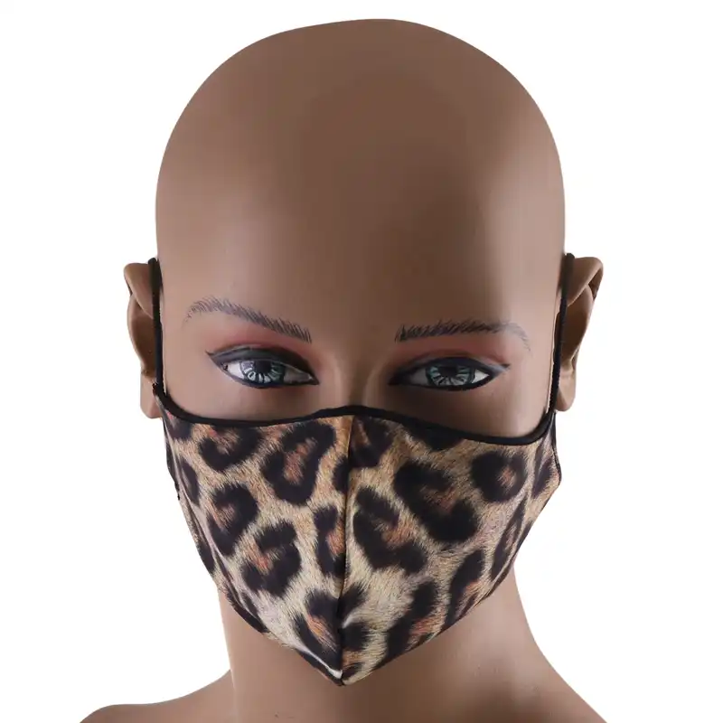 ماسک تزیینی طرح پلنگی کد 541