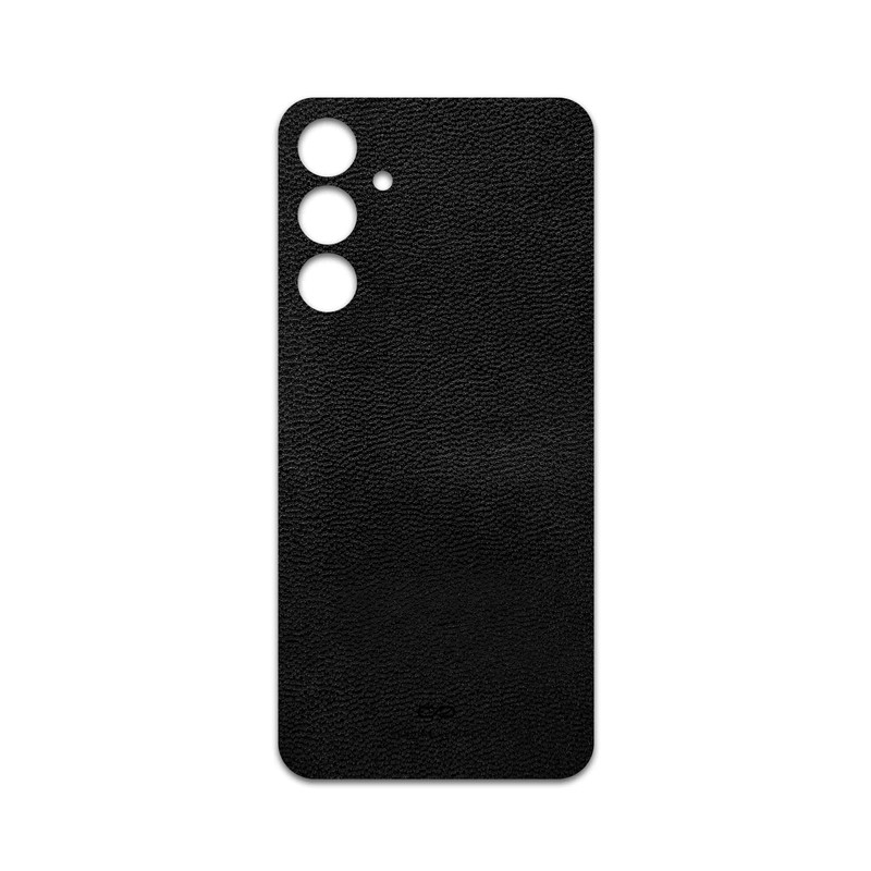 برچسب پوششی ماهوت مدل Black-Leather مناسب برای گوشی موبایل سامسونگ Galaxy A16 4G