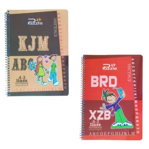  دفتر زبان 50 برگ پازل طرح کد 003 بسته 2 عددی