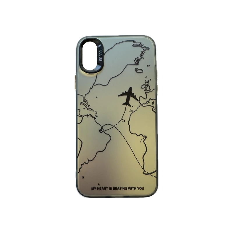کاور مدل سو کول طرح سفر هواپیما کد Fly69 مناسب گوشی موبایل اپل iPhone X / XS