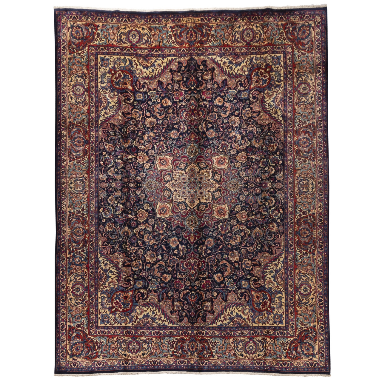 فرش قدیمی دستباف یازده متری سی پرشیا کد 187265