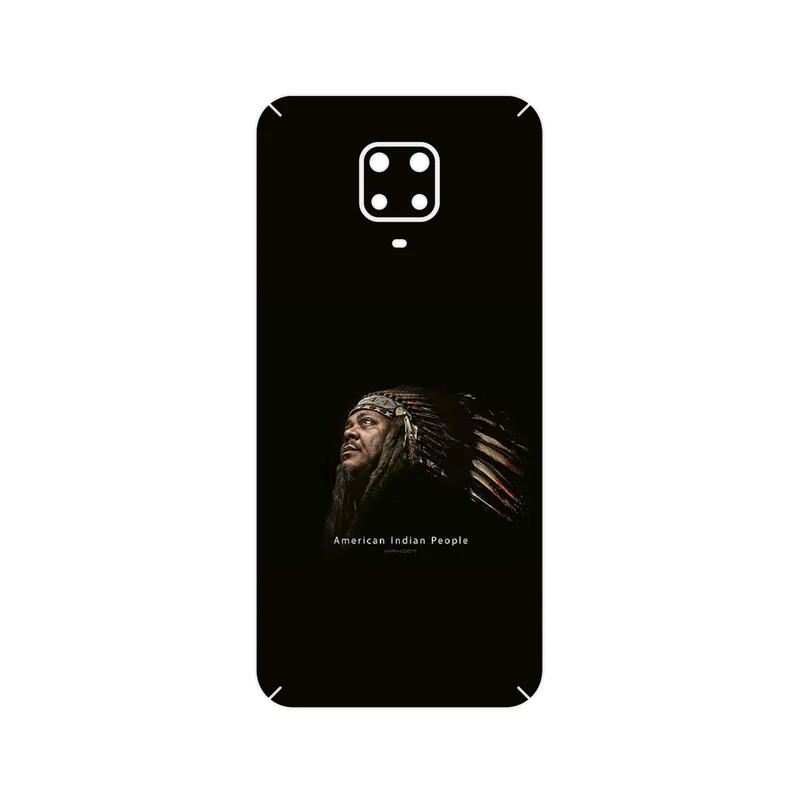 برچسب پوششی ماهوت مدل Portrait of an Indian Man مناسب برای گوشی موبایل شیائومی Redmi Note 9 Pro
