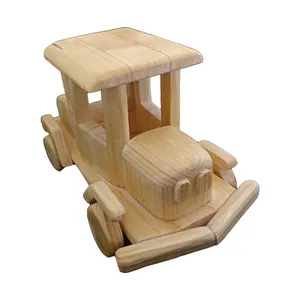 اسباب بازی چوبی طرح ماشین کلاسیک مدل mh 152