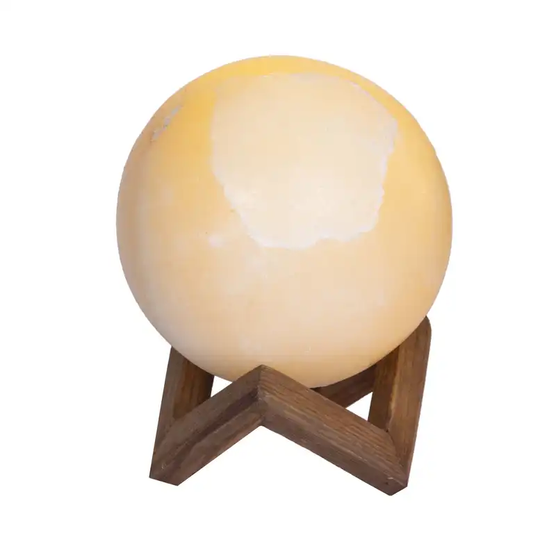 آباژور سنگ نمک مدل گوی کد DEK_365