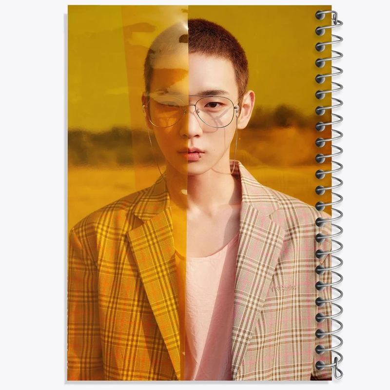 دفتر مشق 100 برگ خندالو طرح کی گروه شاینی Shinee کد 12360