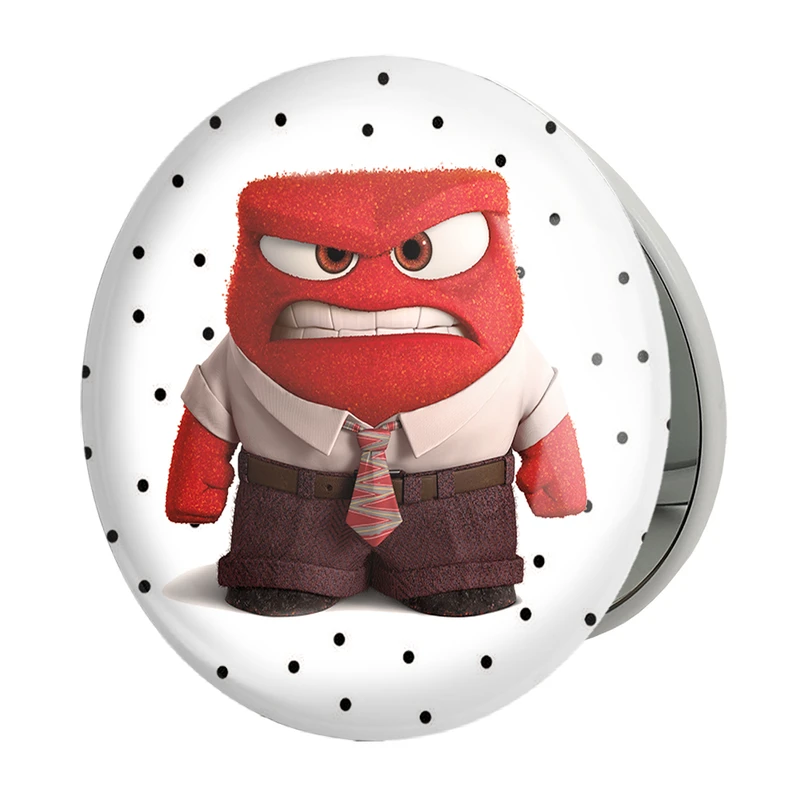 آینه جیبی خندالو طرح شخصیت خشم انیمیشن اینساید اوت Inside Out مدل تاشو کد 3559 