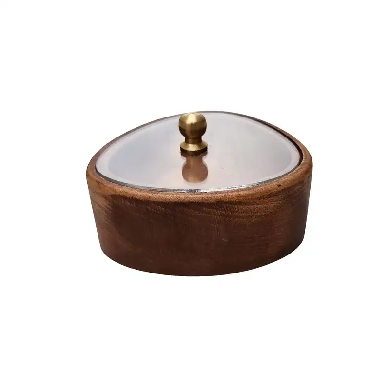 قندان چوبی گردوچ مدل DK - 2121