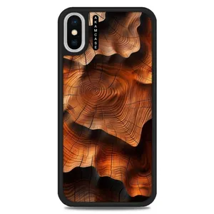 AKAM AMC-WAX-WOOD-9 Cover For Apple iPhone X/Xs