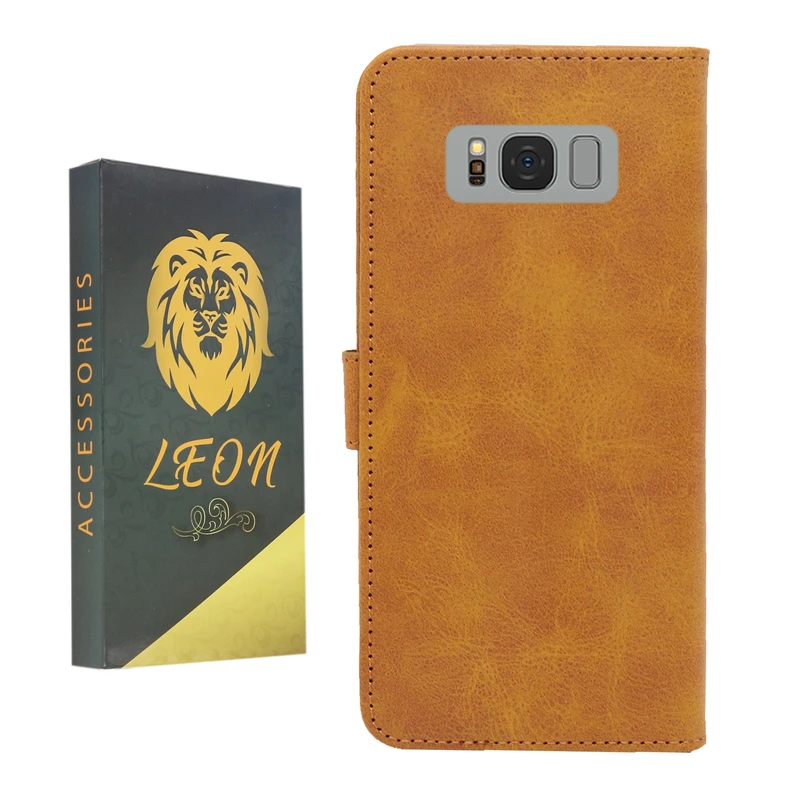 کیف کلاسوری لئون مدل Bersa مناسب برای گوشی موبایل سامسونگ Galaxy S8