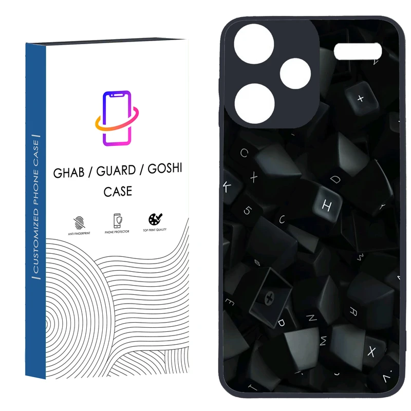 کاور قاب گارد گوشی طرح دخترانه کد 52 - TPU مناسب برای گوشی موبایل شیائومی Redmi Note 13 Pro Plus