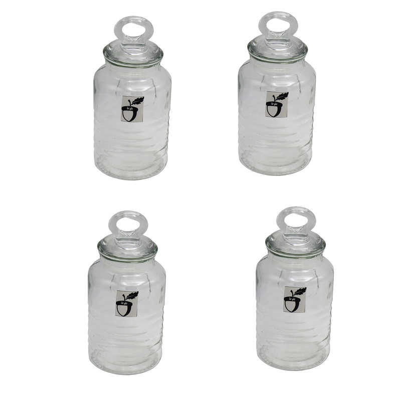 بانکه مدل بلوط کد YP-SIZE5-550ML مجموعه 4 عددی