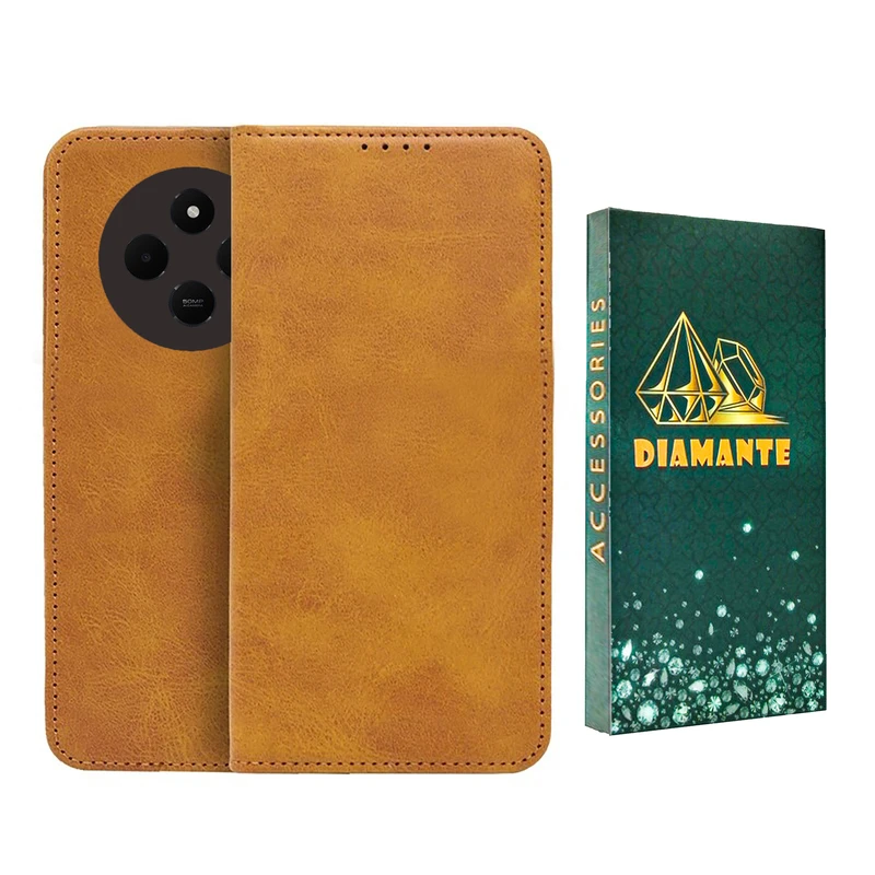 کیف کلاسوری دیامانته مدل Spark Gn مناسب برای گوشی موبایل شیائومی Redmi 14C