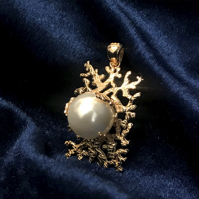 آویز گردنبند نقره زنانه اقلیمه مدل VN505