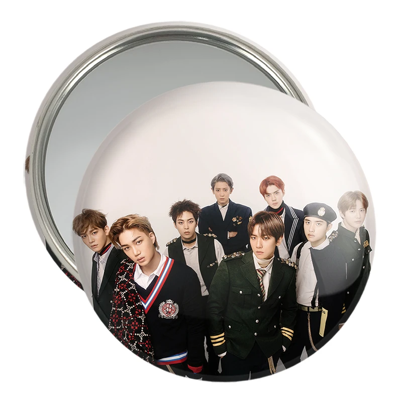 آینه جیبی خندالو مدل گروه اکسو EXO  کد 16780