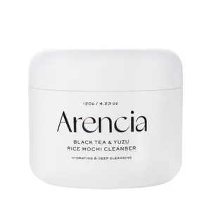 کرم پاک‌کننده صورت آرنچیا مدل Black Tea Rice Mochi مناسب برای پوست مختلط وزن 120 گرم